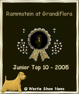 Westie Junior Top 10 - 2005 - RAMMSTEIN AT Grandiflora